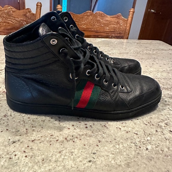 Men’s Gucci High Top Sneakers - Picture 9 of 11
